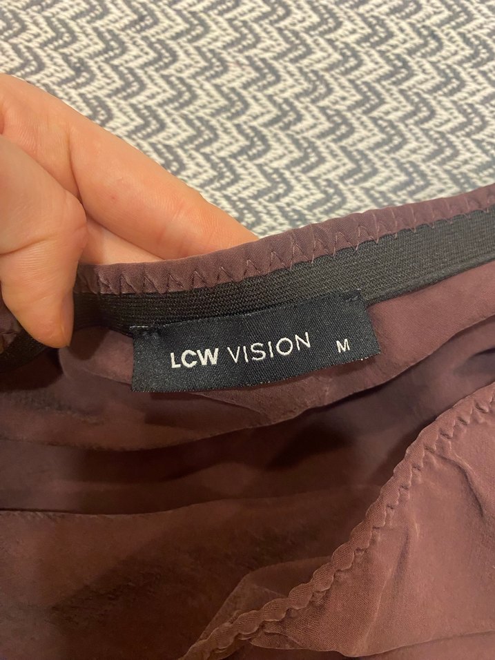 Bordo Kadın Uzun Etek - Görsel 4