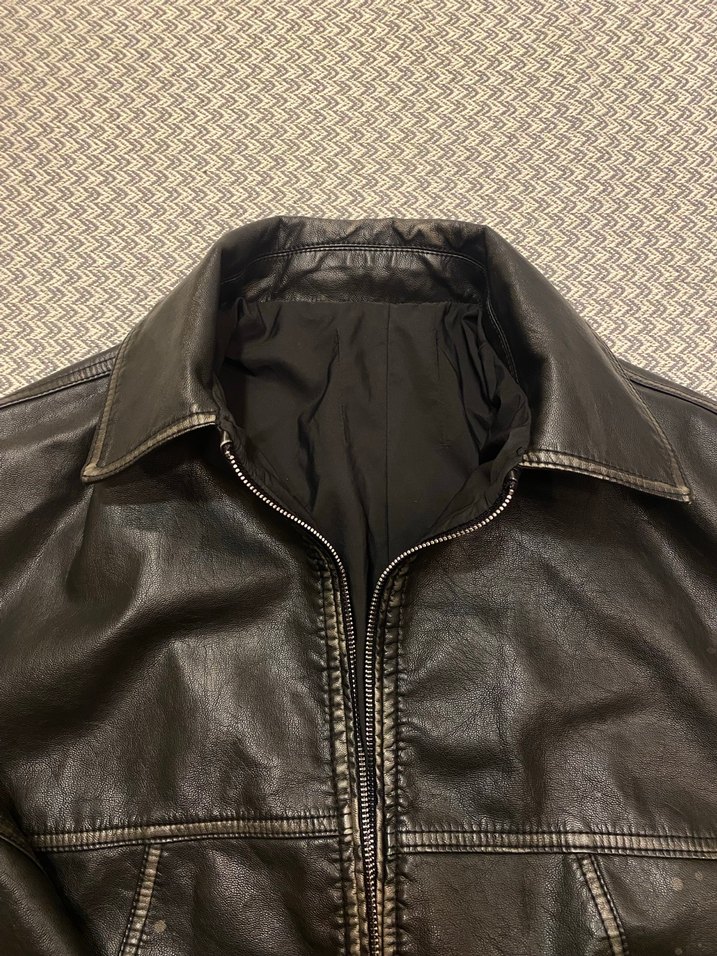 Pull&Bear Deri Ceket Unisex - Görsel 3