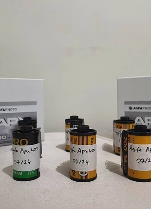 Agfa APX 400 SARMA FİLM TAZE 