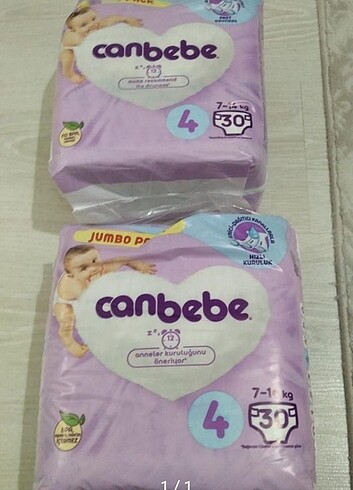 Canbebe 4 numara bebek bezi