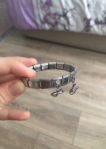 Pembe Zincir Detaylı Bohem Bileklik - Görsel 3