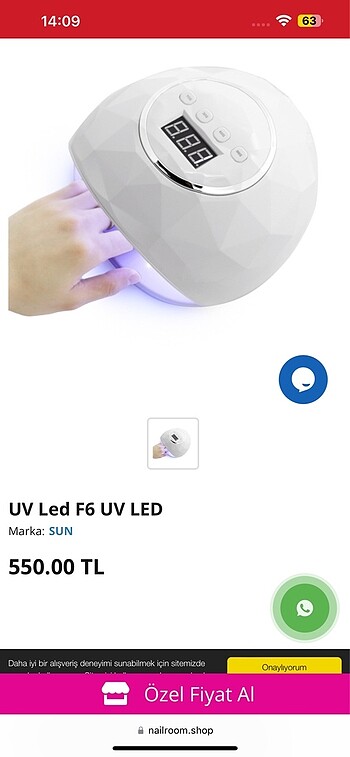 UV Led F6 UV LED Marka:SUN