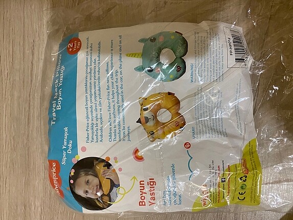 diğer Beden sarı Renk Fisher price çocuk boyun yastığı