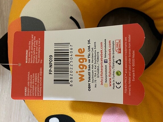 diğer Beden Fisher price çocuk boyun yastığı
