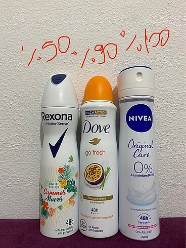 Rexona deodorant