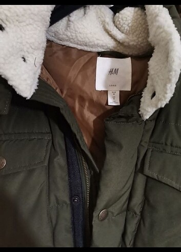 xl Beden haki Renk H&M erkek mont