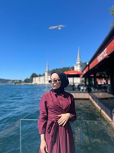 36 Beden Uzun elbise
