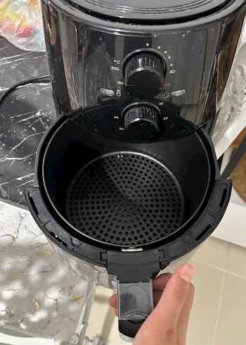 Luxell Yağsız Fritöz Siyah - Görsel 4