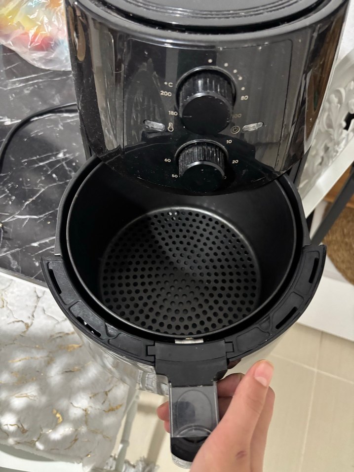 Luxell Yağsız Fritöz Siyah - Görsel 4