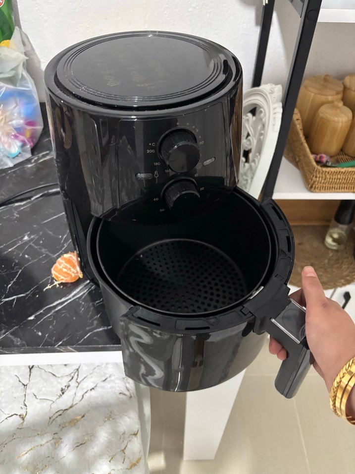 Luxell Yağsız Fritöz Siyah - Görsel 5