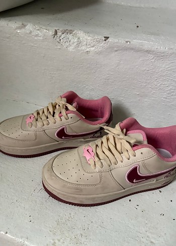 Pembe Bağcıklı Kadın Spor Ayakkabı - Görsel 2