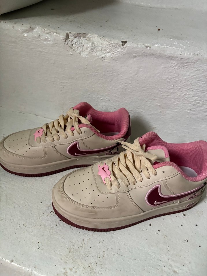 Pembe Bağcıklı Kadın Spor Ayakkabı - Görsel 2
