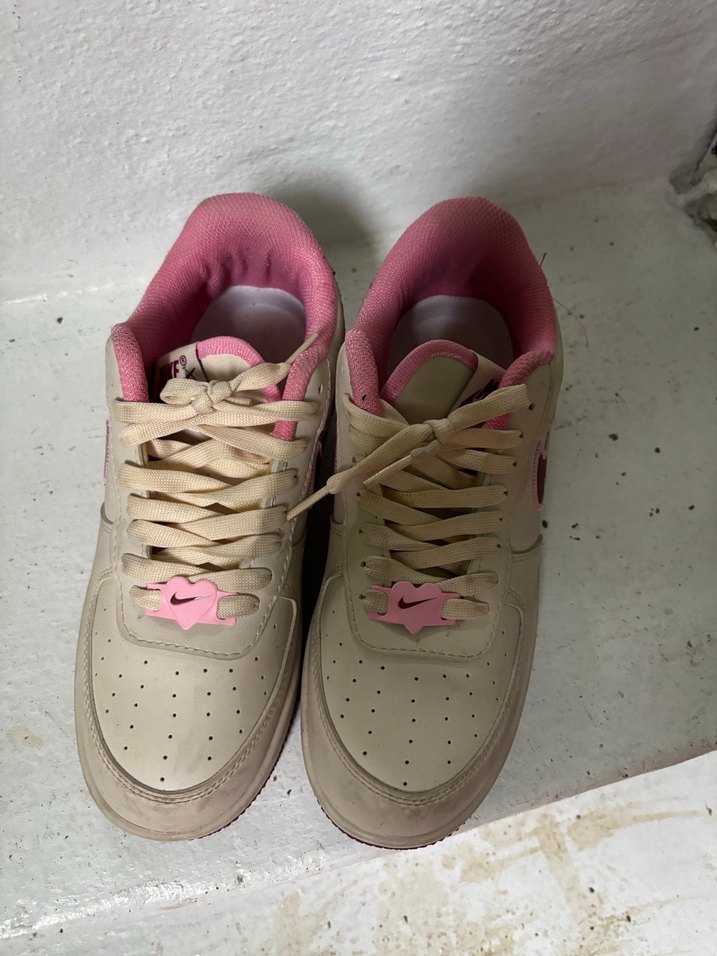 Pembe Bağcıklı Kadın Spor Ayakkabı - Görsel 3