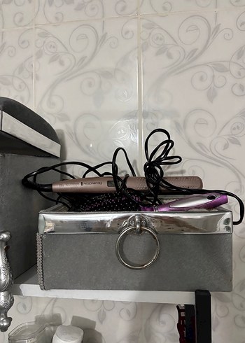 Gri gümüş detaylı banyo seti - Görsel 6