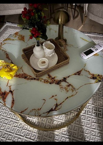 Orta sehpa 3 lü sehpa set - Görsel 2