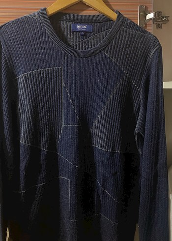 Mavi Denim Triko Erkek Kazak - Görsel 4