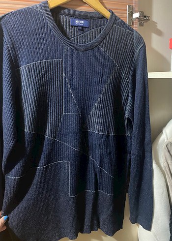 Mavi Denim Triko Erkek Kazak - Görsel 2