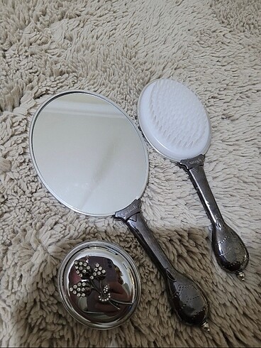 Aynalı tarak seti - Görsel 3