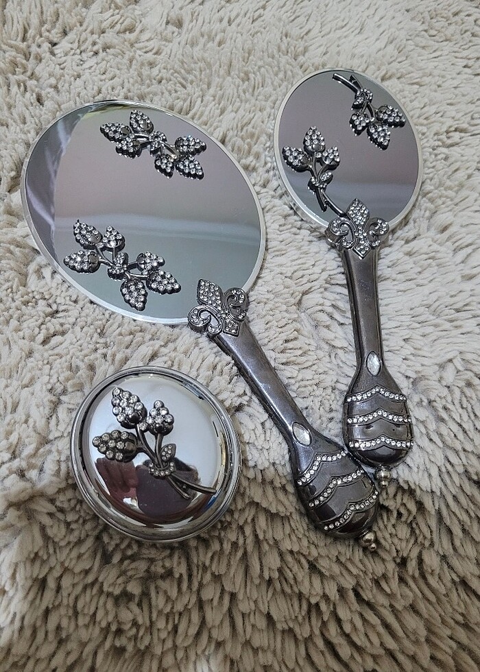 Aynalı tarak seti - Görsel 2