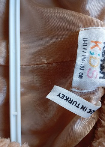 Koton Kahverengi Peluş Kadın Midi Kaban