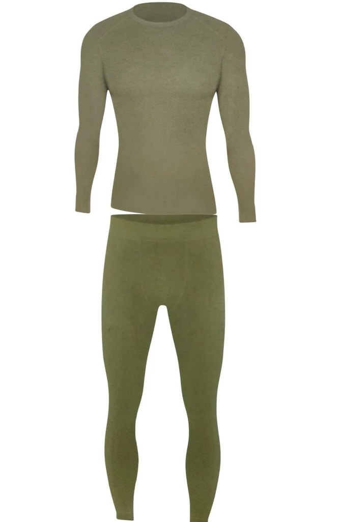 Erkek Haki Renk İnce Fit Atlet - Görsel 2