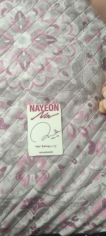 Nayeon photocard