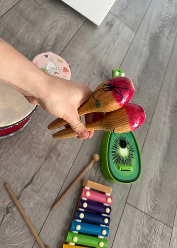 Renkli Çocuk Müzik Aletleri Seti - Görsel 6