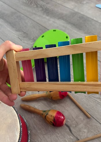 Renkli Çocuk Müzik Aletleri Seti - Görsel 9