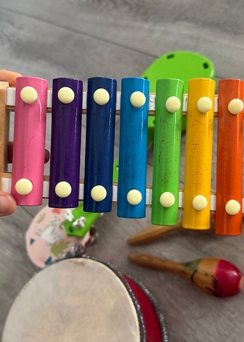 Renkli Çocuk Müzik Aletleri Seti - Görsel 10