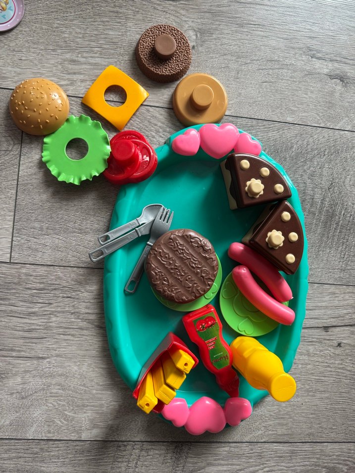 Fastfood Oyuncak Yemek Seti - Görsel 4