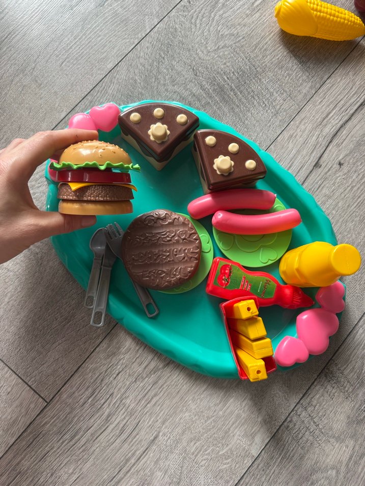 Fastfood Oyuncak Yemek Seti - Görsel 2