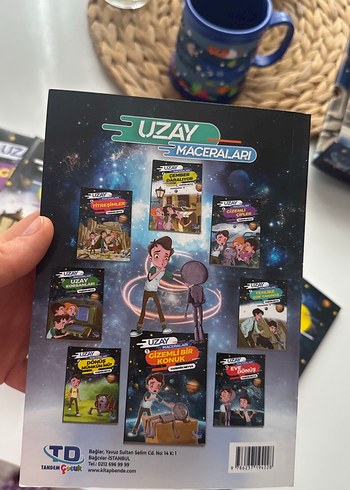 Uzay Temalı Çocuk Kitapları Serisi - Görsel 2