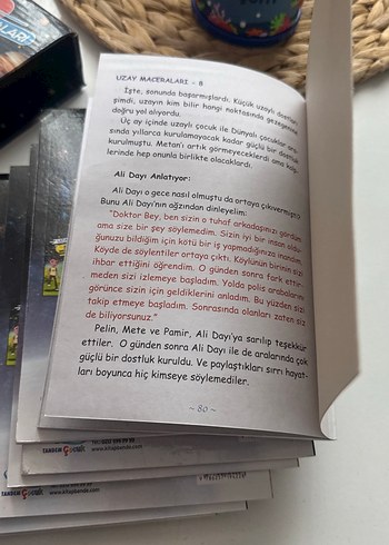 Uzay Temalı Çocuk Kitapları Serisi - Görsel 4