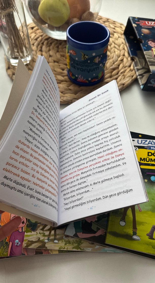 Uzay Temalı Çocuk Kitapları Serisi - Görsel 3