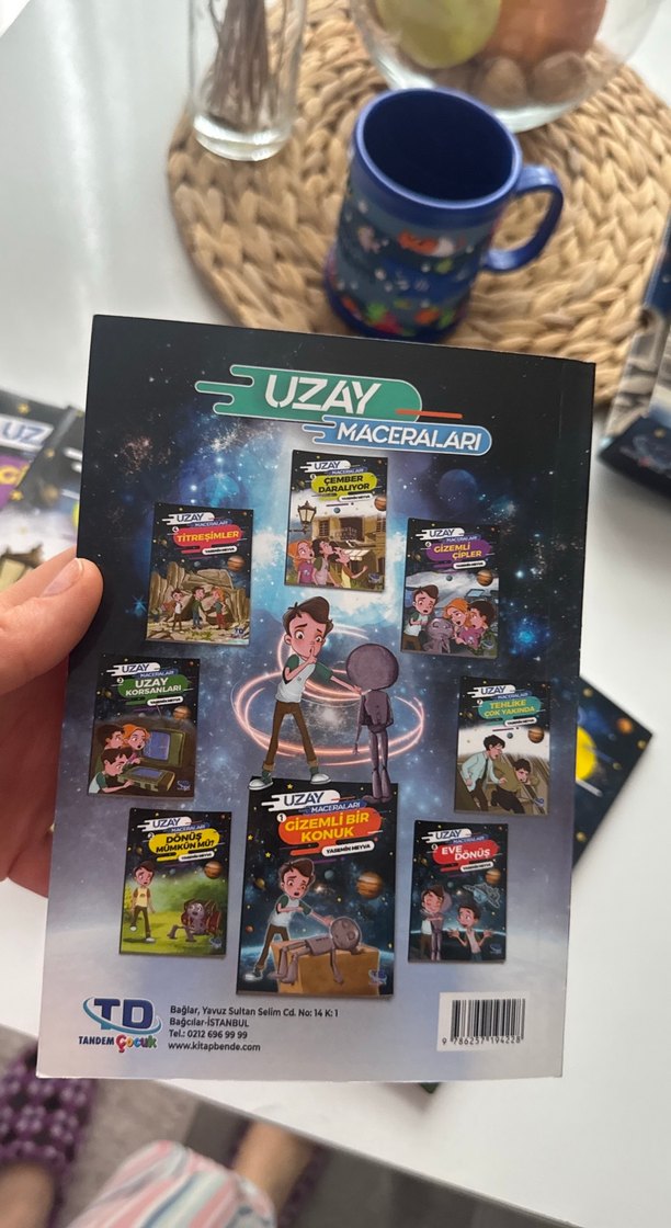 Uzay Temalı Çocuk Kitapları Serisi - Görsel 2