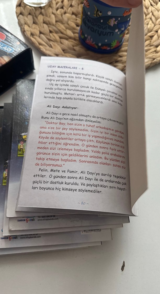 Uzay Temalı Çocuk Kitapları Serisi - Görsel 4