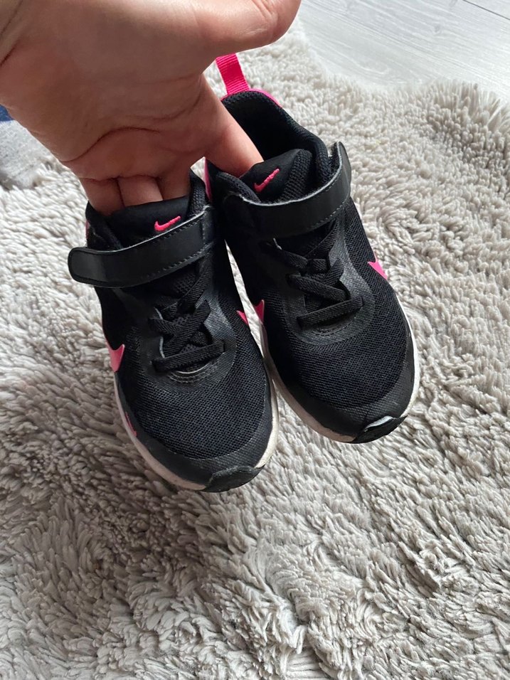 Kız Çocuk Siyah-Pembe Sneakers - Görsel 3