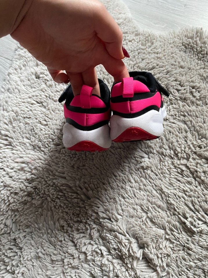 Kız Çocuk Siyah-Pembe Sneakers - Görsel 2