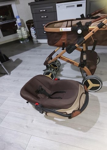 Joell Kahverengi Bebek Arabası - Görsel 3