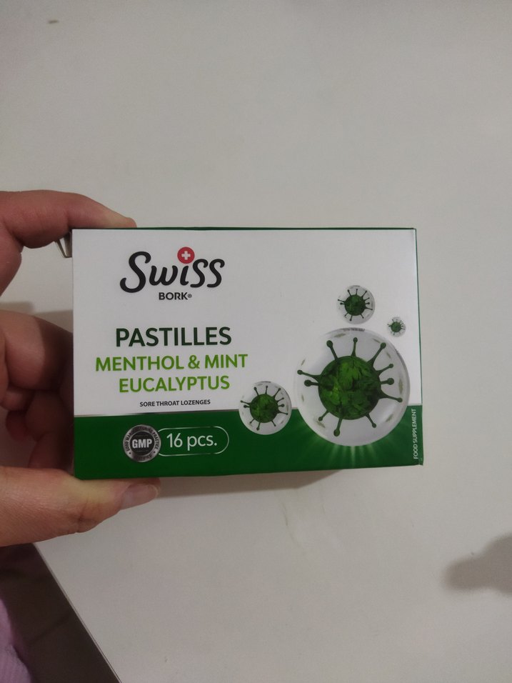 Swiss Bork Mentollü & Naneli Okaliptüs Pastil 16'lı - Görsel 2