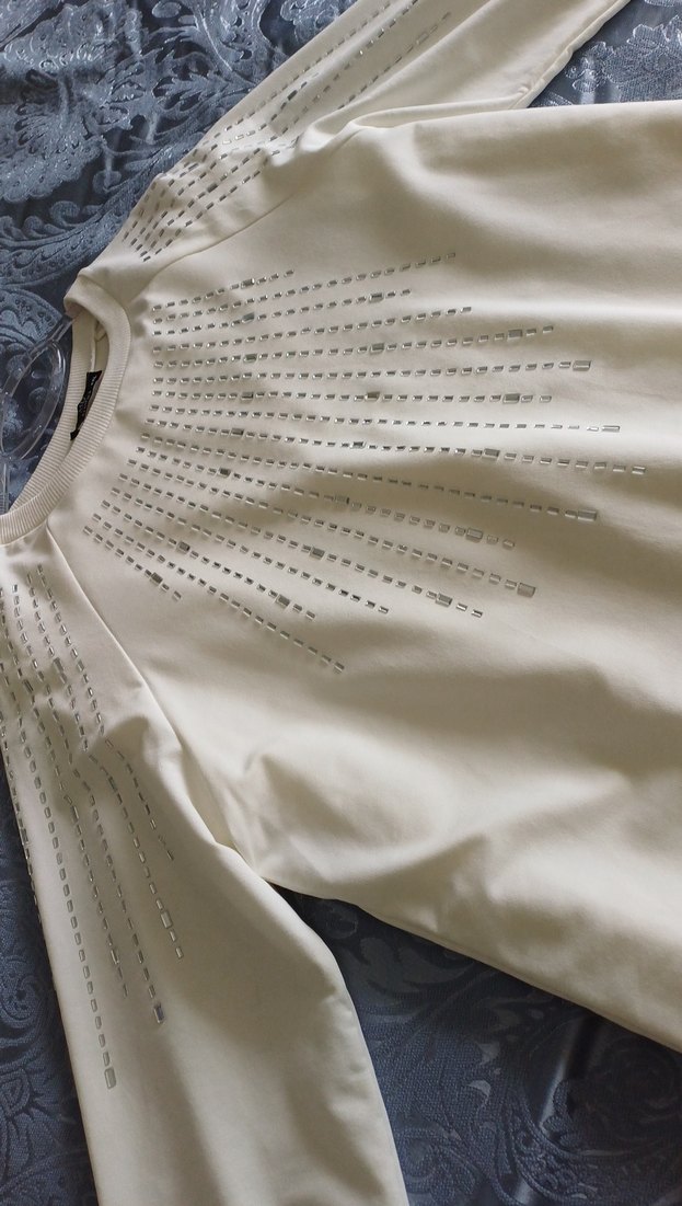 Beyaz Payetli Uzun Kollu takim - Görsel 5