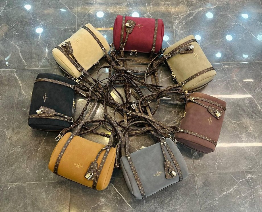 Bej Süet Kadın Çanta - Görsel 3