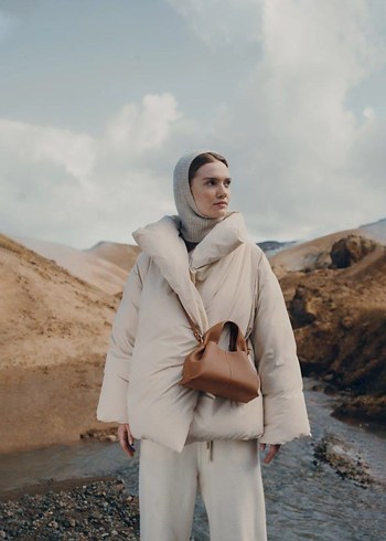 Minimalist Deri Kadın Çanta - Görsel 3