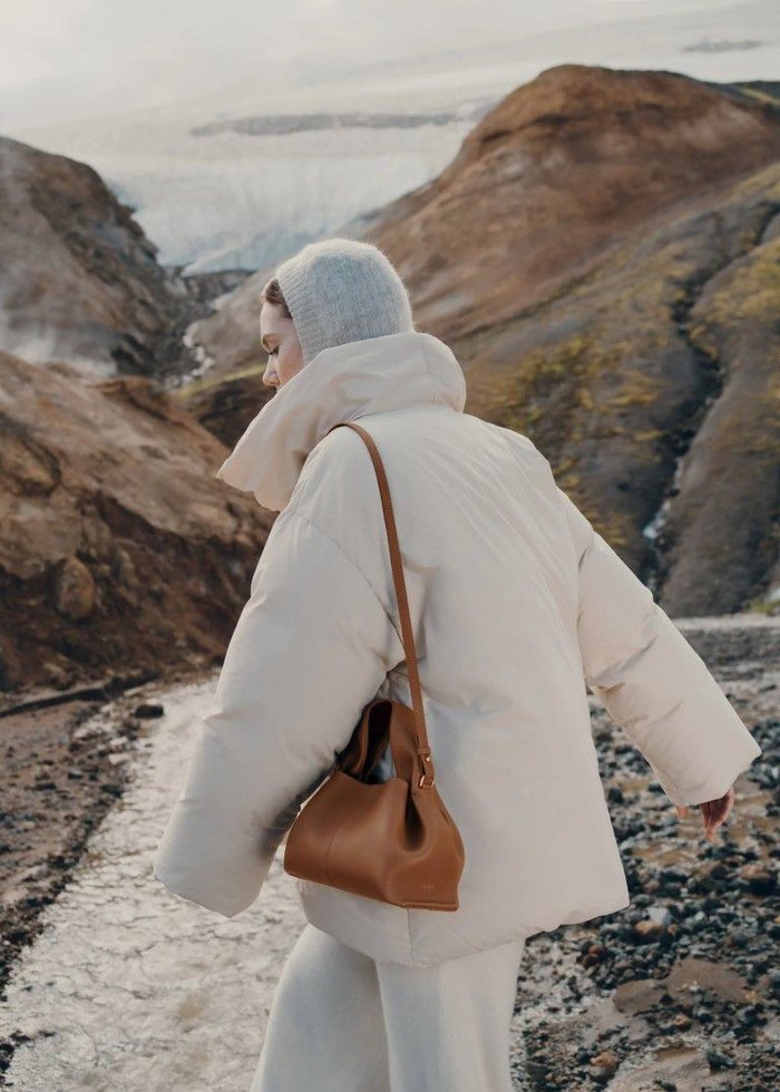 Minimalist Deri Kadın Çanta - Görsel 2