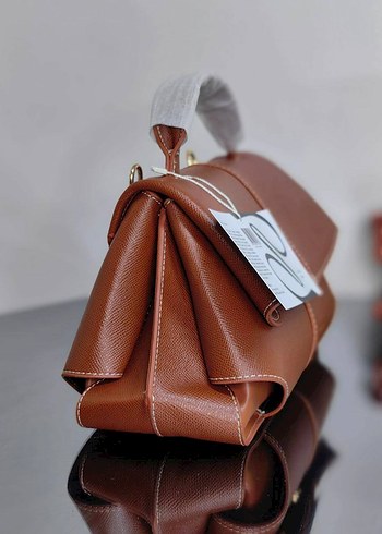 Siyah Süet Tokalı Kadın Çanta - Görsel 14