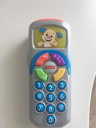 Fisher Price eğitici kumanda