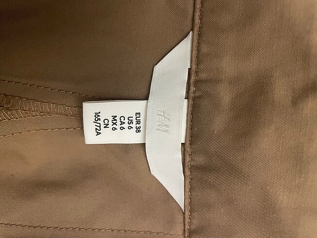 38 Beden camel Renk h&m etek