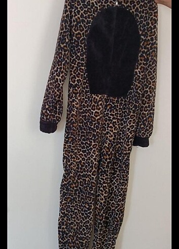 Leopar pijama ve tayt