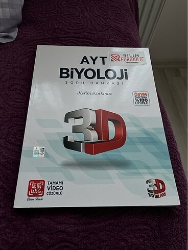 AYT BİYOLOJİ 3D SORU BANKASI