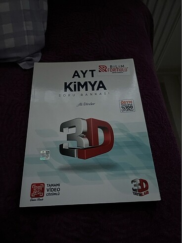 AYT KİMYA 3 D